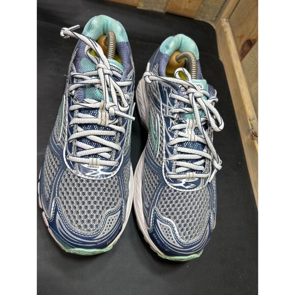 Brooks Ghost 5 Womens Running Shoes 9.5 Wide (D) Blue/Gray Mesh Lightweight - Picture 3 of 10